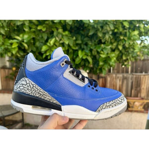 Jordan 3 size 8.5 varsity royal cement 2020 ct8532-400